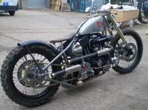 Custom choppers and bobbers