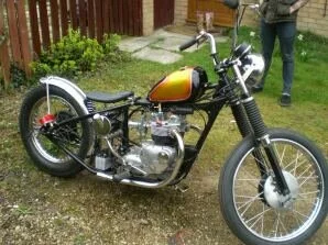 Custom choppers and bobbers